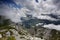 View above the clouds, from the Maglic peak