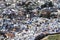 View from above of a maroccan village