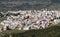 View from above of a maroccan village