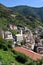 View from above of Riomaggiore, Italy