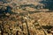 View from above Rome the Altare della Patria Vittoriano in the center of Rome Italy