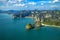 View from above, stunning aerial view of the Ao Nang Tower