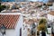 A view from above of the town Ronda