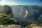 View from above on Yosemite valley from Taft Point