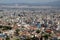 View from The Acropolis on Athens city and Plaka area