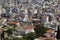 View from The Acropolis on Athens city and Plaka area