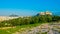 View of the Acropolis from the Filopappos hill in Athens, Greece....IMAGE