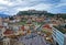 A View of the Acropolis and of Monastiraki quarter in Athens fro