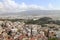 View from Acropolis to Panathenaic stadium, Acropolis, Athens