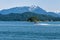 A view across Auke Bay on the outskirts of Juneau, Alaska