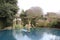 View Across The Bathing Pool, Hidcote Manor, Gloucestershire, UK