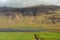 View across the fertile Vatnsdal in northern Iceland