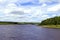 View across Fewston Reservoir from the Dam wall, in Fewston, in the Yorkshire Dales, England.