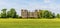 A view across the fields to Hardwick Hall, Derbyshire, UK