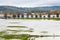 View across flooded farmland in the Snoqualmie Valley