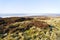 A view across a foggy Derbyshire landscape