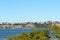 View across the Hudson River to Weehawken, New Jersey