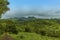 A view across the jungle towards the stratovolcano, Mount Saint Catherine in Grenada