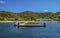 A view across the landing bay on Norman island off the main island of Tortola