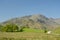 View across Little Langdale to Wetherlam, Lake District