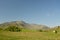 View across Little Langdale to Wetherlam, Lake District