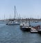 A view across the marina of Walvis Bay, Namibia