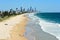 View across Miami and Broadbeach toward Surfers Paradise