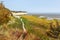 View across the nature reserve of Pegwell Bay, an inlet in the English Channel between Ramsgate and Sandwich