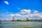 A view across the Nieuwe Maas in Rotterdam, the Netherlands