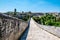 A view across the Roman bridge in Gravina, Puglia, Italy