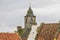 A view across the roof tops at Culross, Scotland