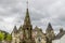 A view across the roof tops of Falkland, Scotland