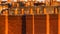 View Across Roofscape of Redbrick and Terracotta Chimneys and Chimneypots