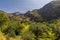 A view across the Sierra Nevada mountains outside Monachil, Spain