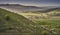 A View across the South Downs towards Lewes, East Sussex in spring - early morning