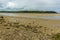 A view across the Taff estuary at Laugharne, Wales