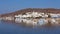 View of Adamantas village, Milos island, Cyclades, Greece