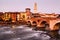 View of Adige River and Saint Peter Bridge