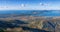 View of Adriatic sea coast and Lustica peninsula near Tivat cit