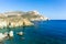 View of Agali coast, Folegandros Island