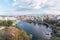 View of Agios Nikolaos city and Voulismeni lake. Crete