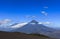 View on the Agua and Fuego Volcanoes