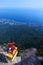 View from Ai-Petri mountain in the funicular