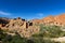 View of the Ait Ali Kasbah and village in the Dades Gorge