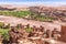 View of Ait Benhaddou Kasbah, Ait Ben Haddou, Ouarzazate, Morocco