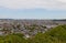 View of Akita city from Kubota Castle, Japan