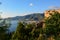 View of Alanya Kleopatra beach form Alanya peninsula