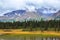 View of Alaskan Mountain Range in Denali
