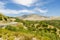 View at Albanian mountains