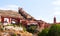 View of Albarracin with fortress wall